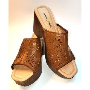 Seven Dials Accent Platform Mules Size 7M